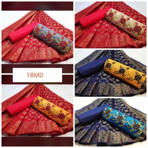  Heavy Cotton with Hand work Dress