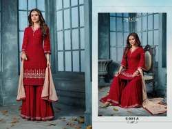 Heavy Festive Wear Semi Stitched Plazo Set