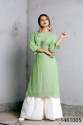 Heavy rayon Kurti with Sharara thumb 1