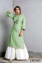 Heavy rayon Kurti with Sharara thumb 4