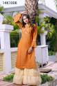 Heavy rayon Kurti with Sharara thumb 6