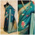  Heavy Rich Pallu With Meenakari Butta  Saree thumb 5