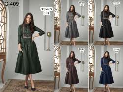 Ira Magic Cotton Work Kurti