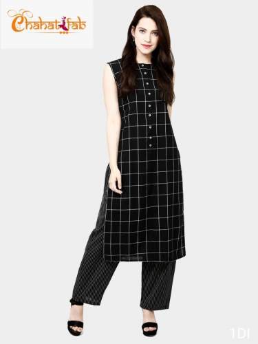 Kurtis With Plazzo Set