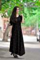 Long Rayon Gown with Embroidered mirror(Foil) thumb 5