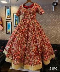 Maroon Sequence Work LEhenga Choli