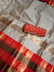 New Cotton silk saree