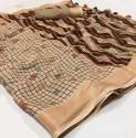 NEW DESIGNER DHWANI JUTE LINEN SAREE thumb 11
