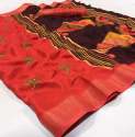 NEW DESIGNER DHWANI JUTE LINEN SAREE thumb 15