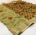 NEW DESIGNER DHWANI JUTE LINEN SAREE thumb 16