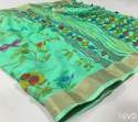 NEW DESIGNER DHWANI JUTE LINEN SAREE thumb 19