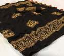 NEW DESIGNER DHWANI JUTE LINEN SAREE thumb 3