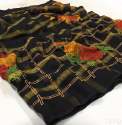 NEW DESIGNER DHWANI JUTE LINEN SAREE thumb 7