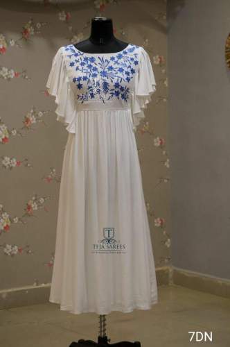 New Designer  Embroidered Gown