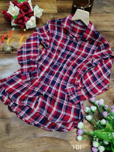 New Rayon  Cotton Girl's wear Shirt