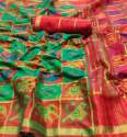 Patola Silk Saree thumb 6