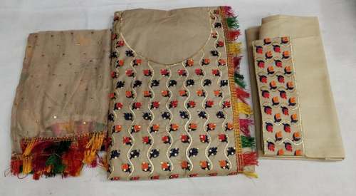 PC Cotton Dress Material