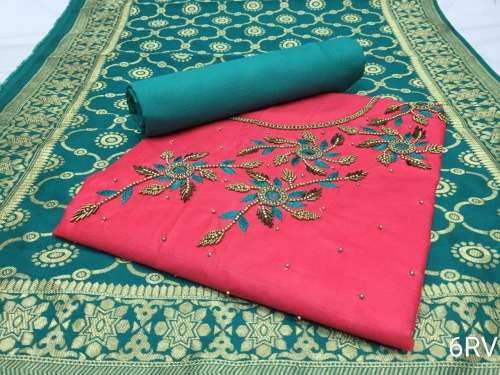Pc Cotton with Hand work Dress