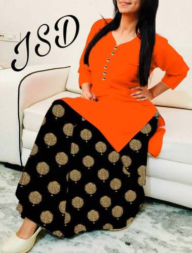 Plazzo Kurti Set -3