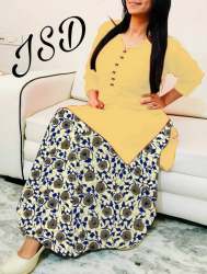 JSd kurti Plazzo Set By Clemira