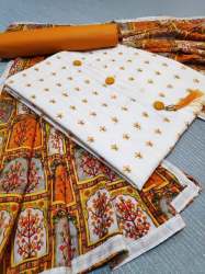 Printed Cotton Dress Material