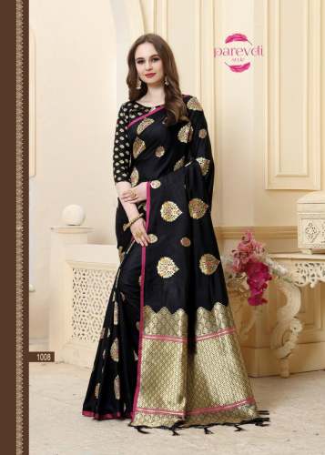  Pure Banarasi Silk Concept Jequared Weaving 