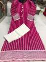 Pure chickenkari cotton kurti 