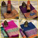 Pure Cotton Silk Saree with Jaquard weaving * thumb 7