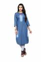 Pure denim Kurti thumb 1