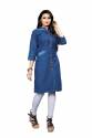 Pure denim Kurti thumb 2