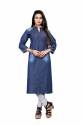 Pure denim Kurti thumb 5
