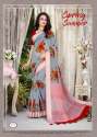 Pure Jute Linen Cotton Printed Saree thumb 9