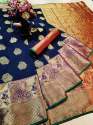 Pure Lichi Silk Saree thumb 4