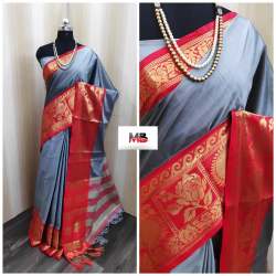  Pure Mercerised Cotton Silk Saree