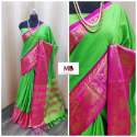  Pure Mercerised Cotton Silk Saree thumb 1