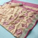 Rajyog Presented Linen silk Saree thumb 5