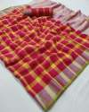 Rajyog Presented Linen silk Saree thumb 8