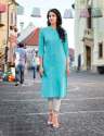 Rayon Designer Kurti thumb 1