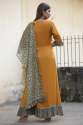 Rayon Fabric Long Gown thumb 1