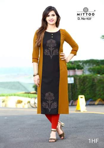 Regular wear rayon kurti