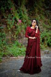 Ruffle Saree By Clemira