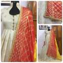 Salwar Suit in HEAVY CHANDERI SILK With Dupatta thumb 1