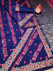 Shiny Cotton Silk Saree