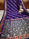 Shiny Cotton Silk Saree thumb 2