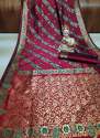 Shiny Cotton Silk Saree thumb 3