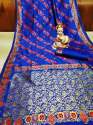 Shiny Cotton Silk Saree thumb 4
