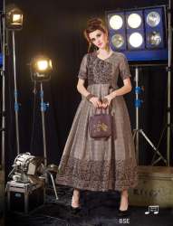 SILK BASE DIGITAL PRINT DESIGNER GOWN