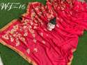 VICHITRA SILK WITH HEAVY GOTTA PATI SAREE thumb 3