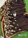VICHITRA SILK WITH HEAVY GOTTA PATI SAREE thumb 4