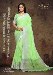 Aura world linene Saree - 1